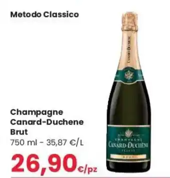 Despar Brut Champagne Canard-Duchene 750 ml offerta