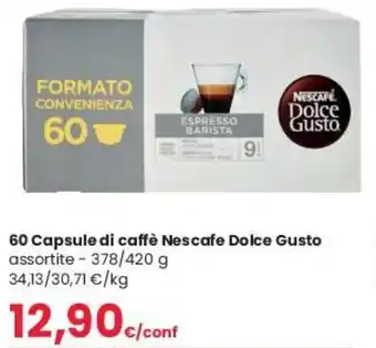 Despar Nescafe 60 Capsule di caffè Dolce Gusto 378/420 g offerta