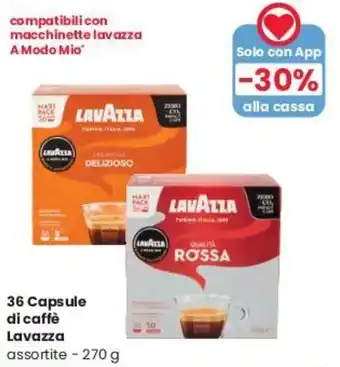 Despar Lavazza 36 Capsule di caffè 270 g offerta