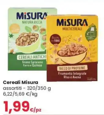 Despar Misura Cereali 320/350 g offerta