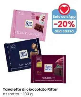 Ritter Tavolette di Cioccolato 100 g