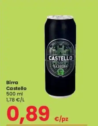 Despar Castello Birra 500 ml offerta