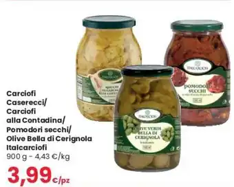 Despar Carciofi Caserecci/Carciofi alla Contadina/Pomodori secchi 900 g offerta
