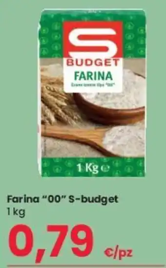 Despar S-Budget Farina ''00'' 1 kg offerta