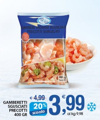 Gamberetti Sgusciati Precotti 400 gr