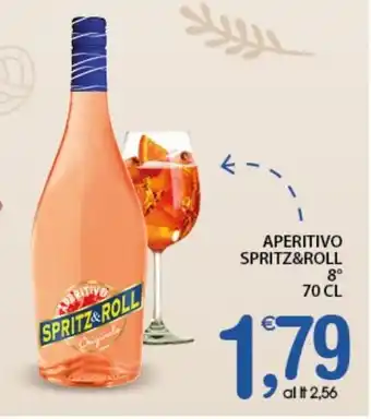 Qui Discount Spritz & Roll Aperitivo 8° 70 cl offerta