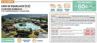 Lido di Squillace (CZ) Club Esse Sunbeach