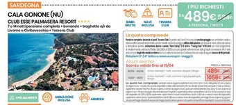 Cala Gonone (NU) Club Esse Palmasera Resort