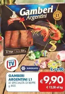 Le specialità di beppe gamberi argentini l1