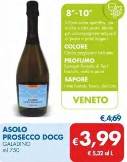 MD Discount Galadino asolo prosecco docg offerta