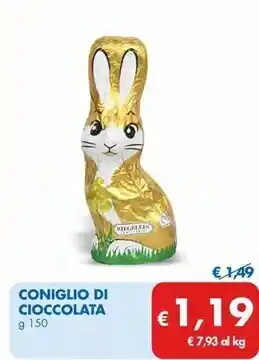 MD Discount Coniglio di cioccolata offerta
