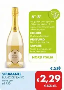 MD Discount Blanc de blancs spumante offerta