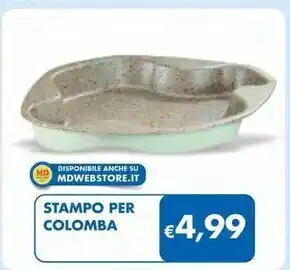 MD Discount Stampo per colomba offerta
