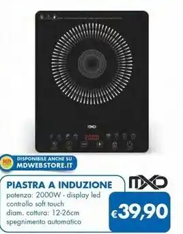 MD Discount Mxd piastra a induzione offerta