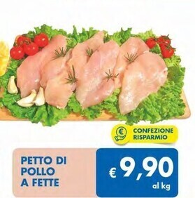 MD Discount Petto di pollo a fette offerta