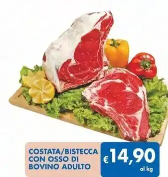 MD Discount Costata / bistecca con osso di bovino adulto offerta