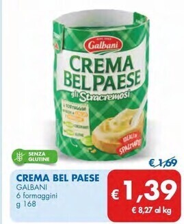 MD Discount Galbani crema bel paese offerta