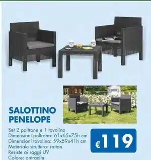 Salottino penelope