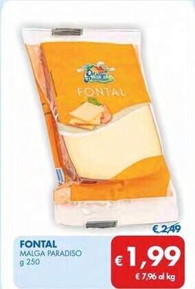 MD Discount Malga paradiso fontal offerta