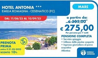 MD Discount Md viaggi offerta