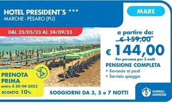 MD Discount Md viaggi offerta
