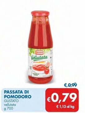 MD Discount Gustato passata di pomodoro offerta