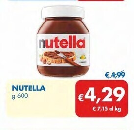 MD Discount Nutella offerta