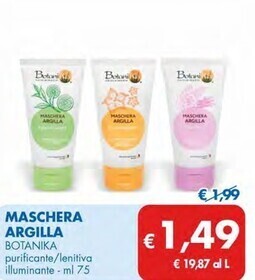 MD Discount Botanika maschera argilla offerta