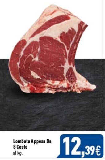 C+C Italmarket Lombata Appesa Ba 8 Coste al kg. offerta