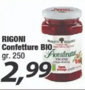 Rigoni Confetture Bio gr. 250