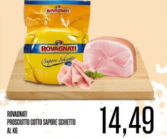 Supermercati Pasquale Prisco Rovagnati Prosciutto Cotto Sapore Schietto offerta