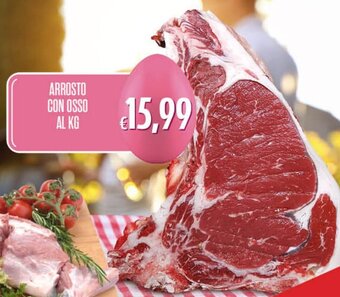 Supermercati Pasquale Prisco Arrosto con Osso offerta