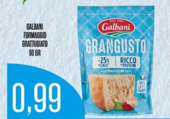 Supermercati Pasquale Prisco Galbani Formaggio Grattugiato 90 gr offerta
