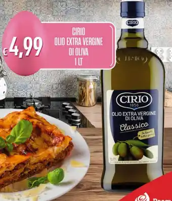 Supermercati Pasquale Prisco Cirio Olio Extra Vergine di Oliva 1 lt offerta