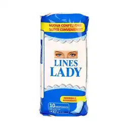 Franzy's Assorbenti lines lady anatomico 10pz offerta