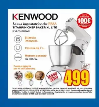 Impastatrice kenwood