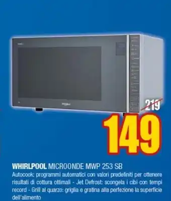 Forno a microonde whirlpool