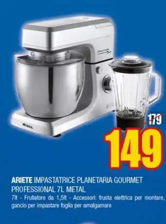 Impastatrice planetaria gourmet ariete