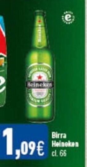 C+C Italmarket Birra Heineken 66 cl offerta