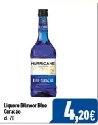 Liquore Dilmoor Blue Curacao 70 cl.