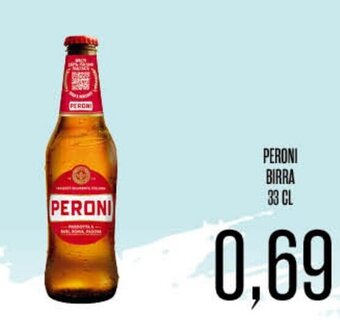 Supermercati Pasquale Prisco Peroni Birra 33 cl offerta