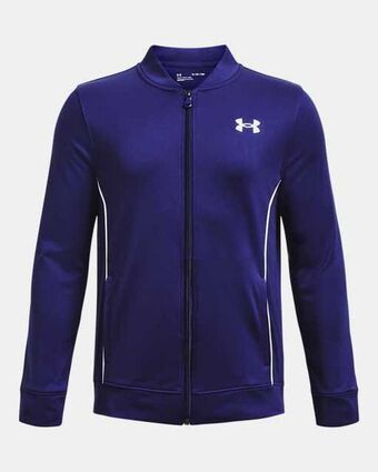 Maglia ua pennant 2.0 full zip da ragazzo
