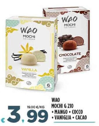 Deco Supermercati Wao Mochi g 210 offerta