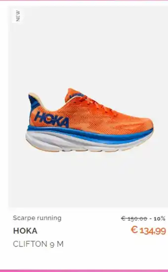 Cisalfa Sport Scarpe running hoka offerta
