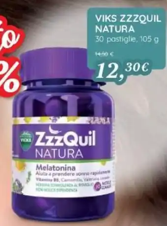 Coop Viks Zzzquil Natura 30 pastiglie 105 g offerta