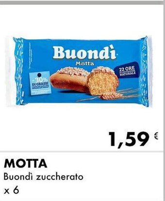 Motta Buondi zuccherato x 6