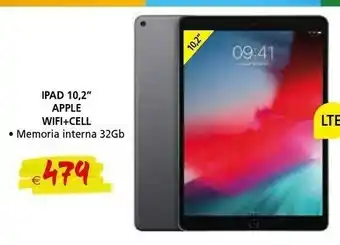 Il Gigante Apple IPad 4G LTE 32 GB 25,9 Cm (10.2") Wi-Fi 5 (802.11ac) IPadOS Oro offerta