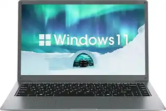 Jumper computer portatile windows 11, 256gb ssd storage, 12gb ram, notebook 14 pollici full hd display, space gray