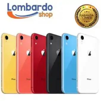 eBay Apple iphone xr ricondizionato 64gb 128gb buono bianco nero rosso giallo azzurro offerta