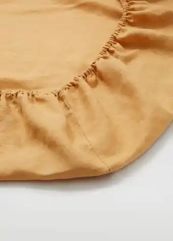 Lenzuolo inferiore 100% lino 90x200x30 cm